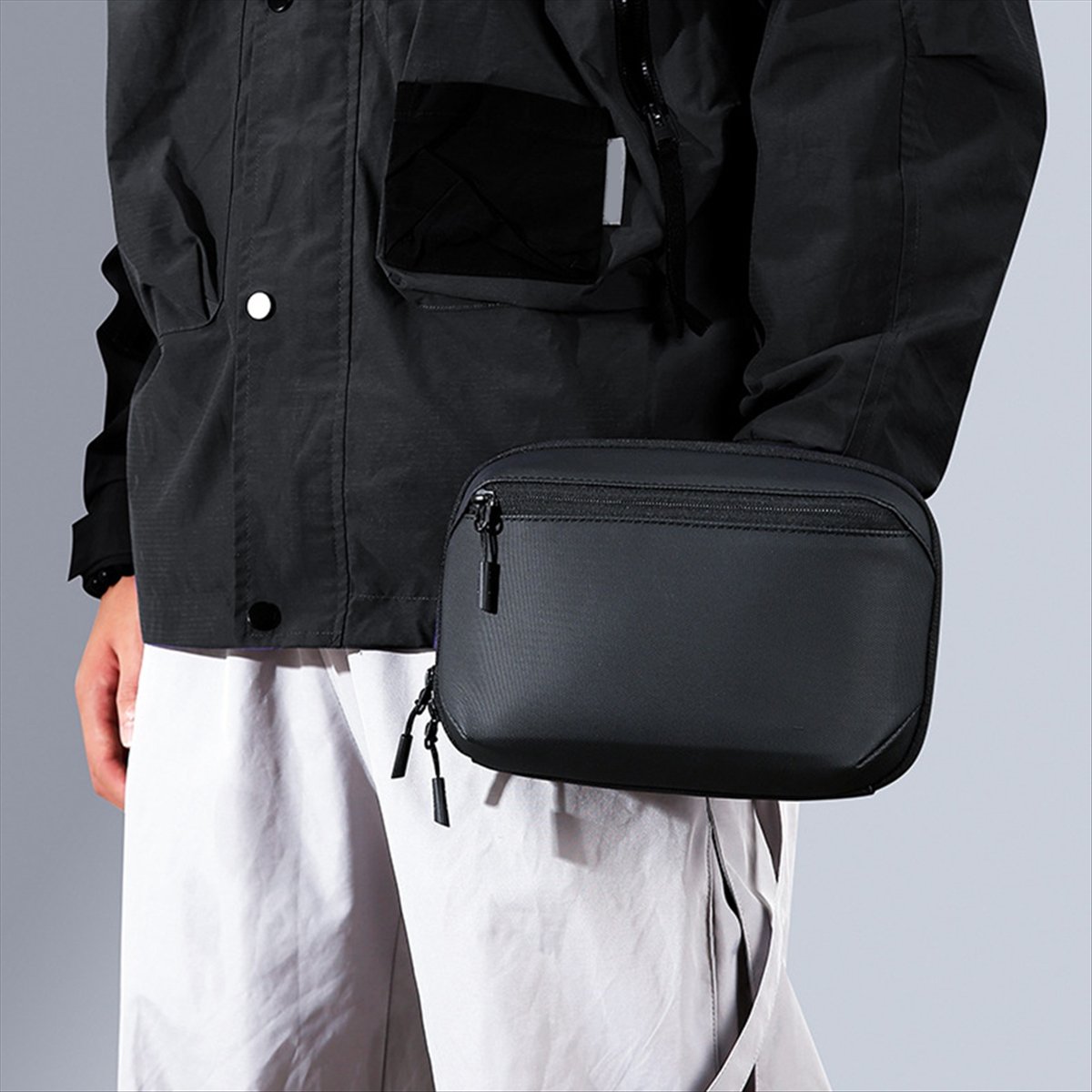 ☶❈＊♥AC1579-Waterproof Tech Pou - Tech Accessories Travel Organizer Pouch 评论和价格