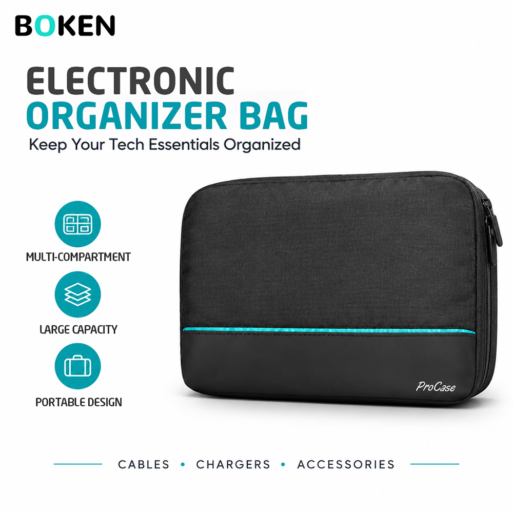 Travel Tech Organizer Bag Elec - Tech Accessories Travel Organizer Pouch 评论和价格