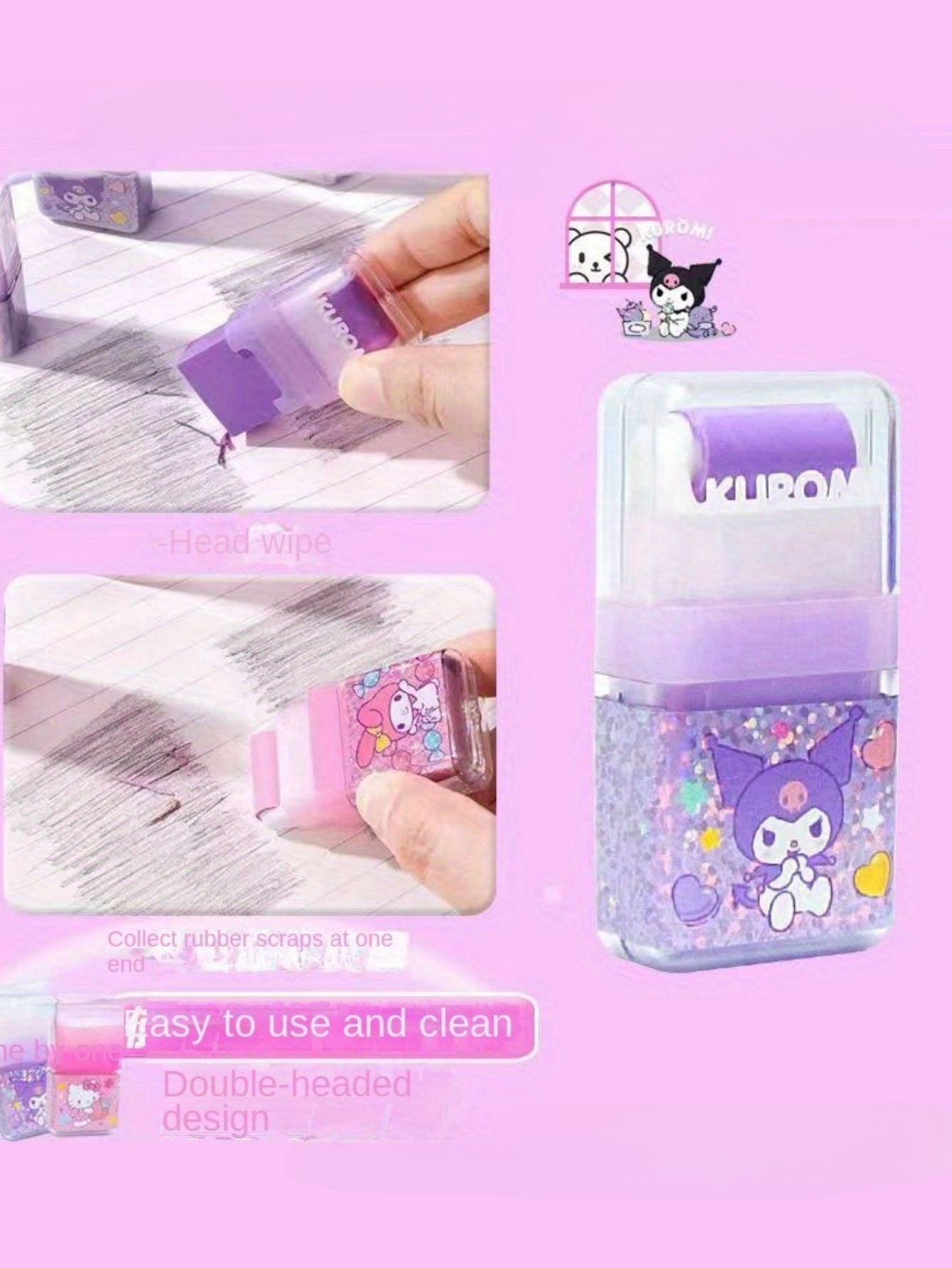 1pc Hello My Melody Kitty Kuro - Kawaii Tech Accessories 评论和价格