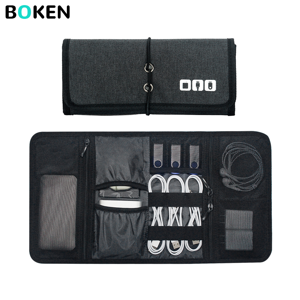 Tech Organizer Bag Cable Stora - Tech Accessories Storage 评论和价格