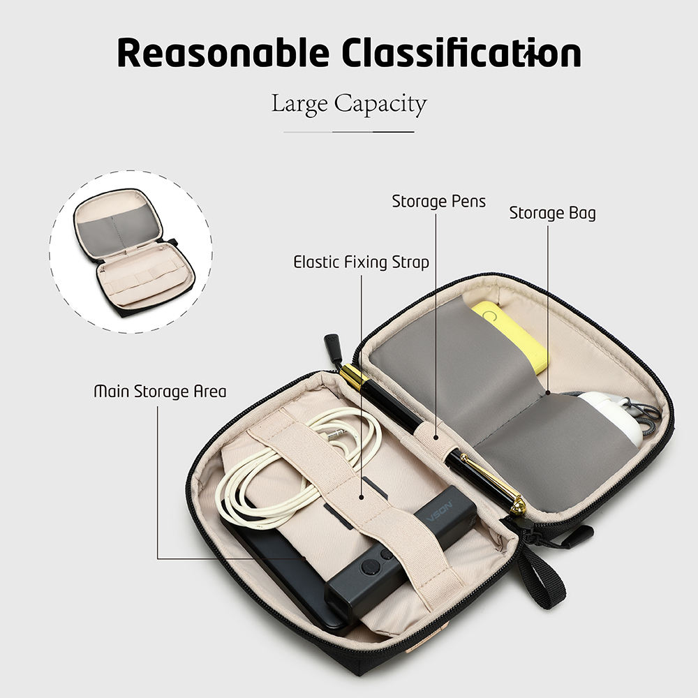 Large Capacity Tech Organizer  - Tech Accessories Travel Organizer Pouch 评论和价格
