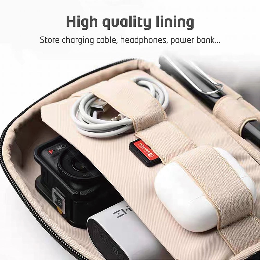 Large Capacity Tech Organizer  - Tech Accessories Travel Organizer Pouch 评论和价格