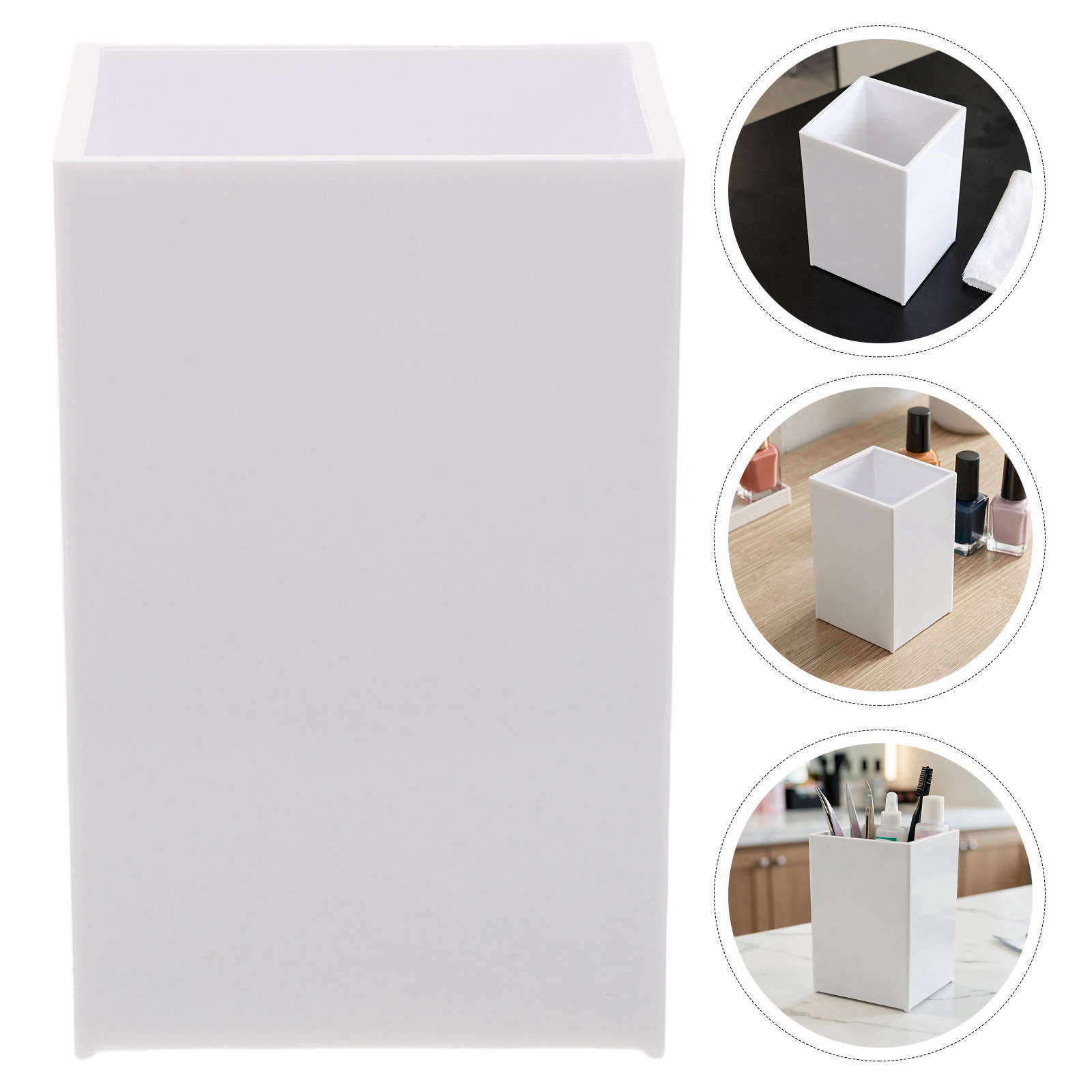 White Nail Organizer Storage B - Tech Accessories Storage 评论和价格